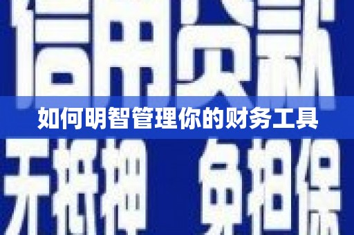 八宿如何明智管理你的财务工具