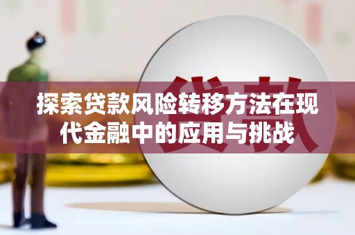 八宿探索贷款风险转移方法在现代金融中的应用与挑战