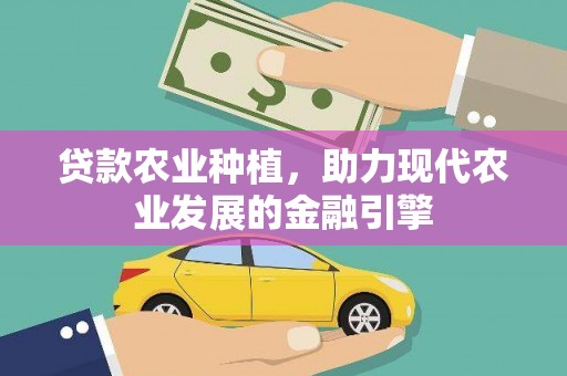 八宿贷款农业种植，助力现代农业发展的金融引擎