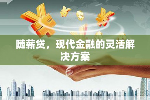 八宿随薪贷，现代金融的灵活解决方案