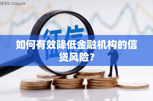 八宿如何有效降低金融机构的信贷风险？