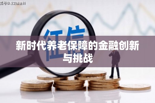 八宿新时代养老保障的金融创新与挑战