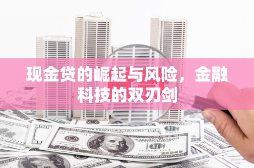 八宿现金贷的崛起与风险，金融科技的双刃剑