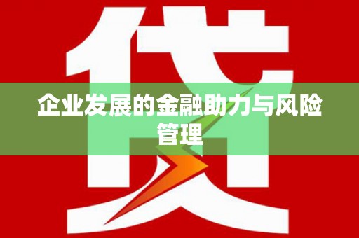 八宿企业发展的金融助力与风险管理