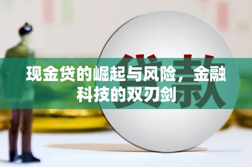 八宿现金贷的崛起与风险，金融科技的双刃剑