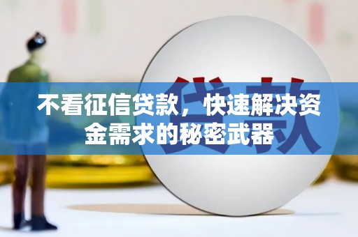 八宿不看征信贷款，快速解决资金需求的秘密武器