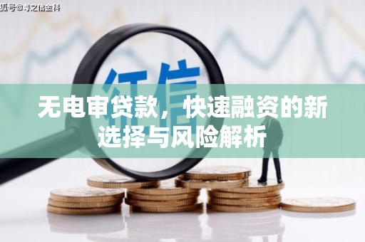 八宿无电审贷款，快速融资的新选择与风险解析