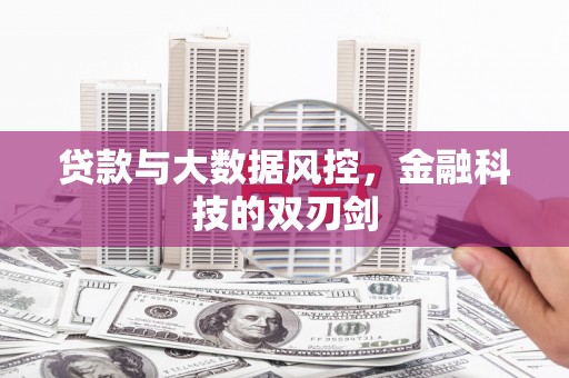 八宿贷款与大数据风控，金融科技的双刃剑