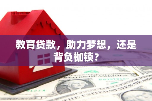 八宿教育贷款，助力梦想，还是背负枷锁？