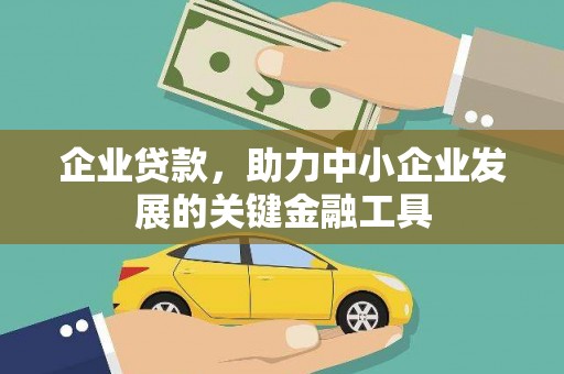 八宿企业贷款，助力中小企业发展的关键金融工具