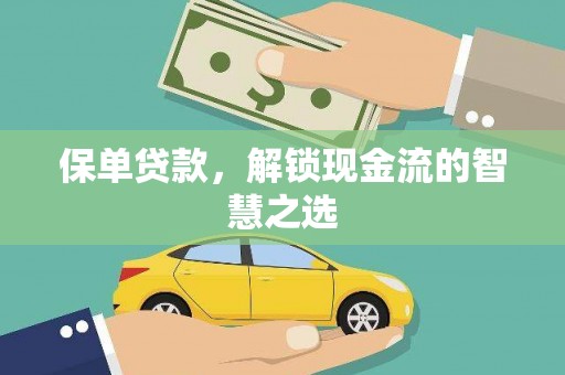 八宿保单贷款，解锁现金流的智慧之选