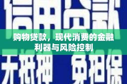 八宿购物贷款，现代消费的金融利器与风险控制