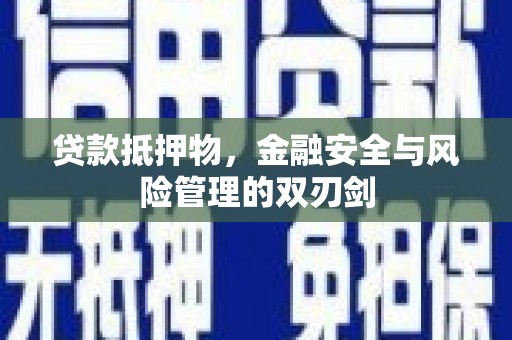 八宿贷款抵押物，金融安全与风险管理的双刃剑