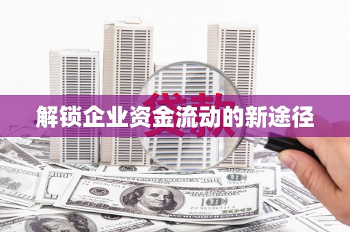 八宿解锁企业资金流动的新途径