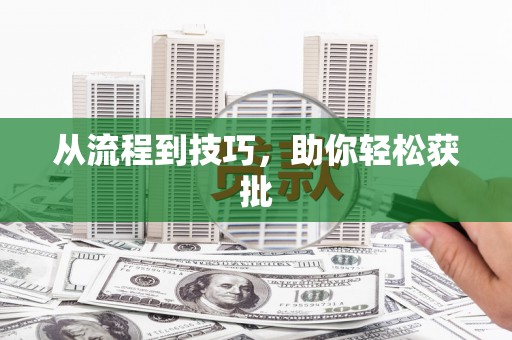 八宿从流程到技巧，助你轻松获批